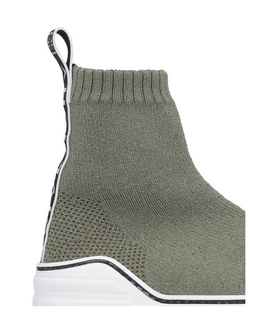Givenchy Green Logo High-Top Socks, Boots, Casual Sports Shoes