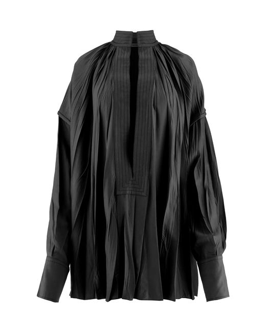 Ferragamo Black Long-Sleeved Shirt