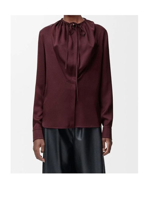 Loewe Purple Long-Sleeved Shirt