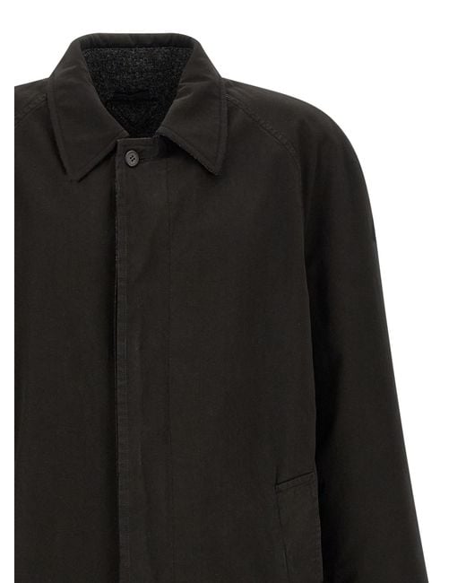 Prada Black Long-Sleeved Coat for men
