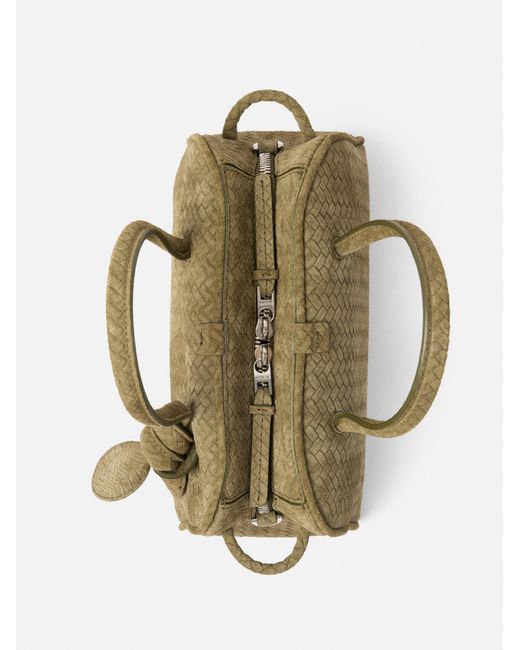 Jacquemus Metallic Small Turismo Bowling Bag