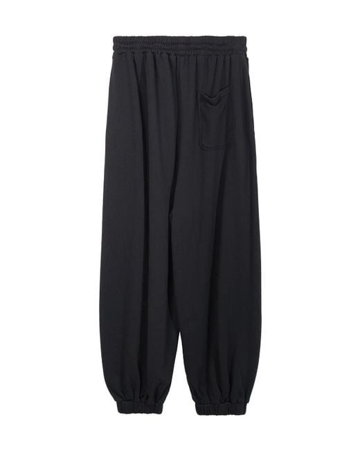 Lu'u Dan Black Baggy Bontan Sweatpants for men