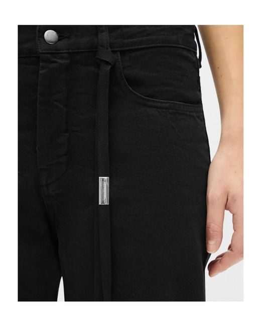 Ann Demeulemeester White Toos Slim-Fit Jeans