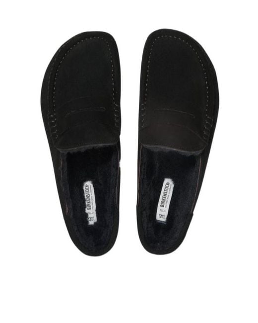 Birkenstock Brown Round-Toe Mules for men