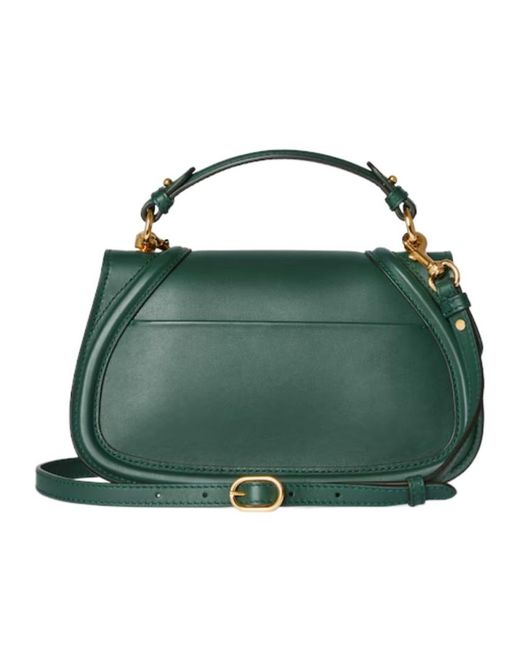 Gucci Green Blondie Small Top Handle Bag
