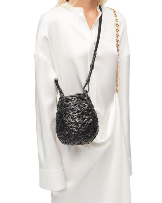 Loewe Black Small Nest Backet Bag