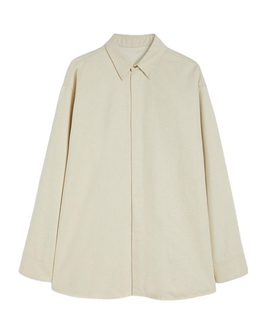 Jil Sander Natural Denim Shirt for men