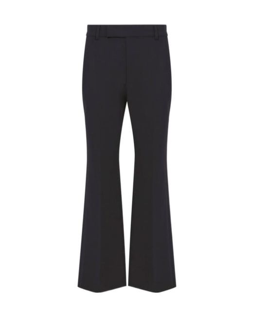 Proenza Schouler Blue Marlene Tailored Trousers