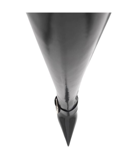 Balenciaga Black Pointed Boots