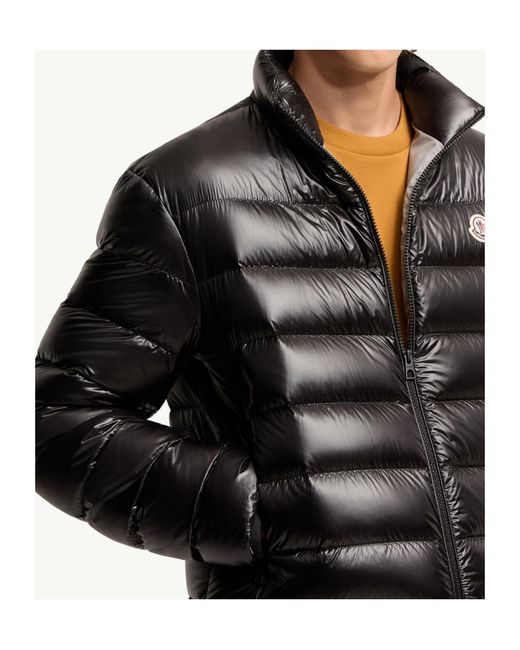 Moncler Black Sergesta Packable Short Down Jacket for men