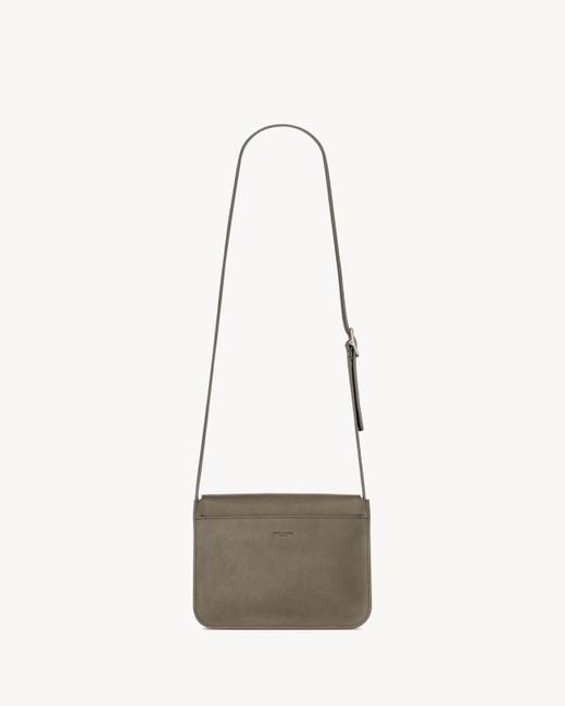 Saint Laurent White Small Satchel for men