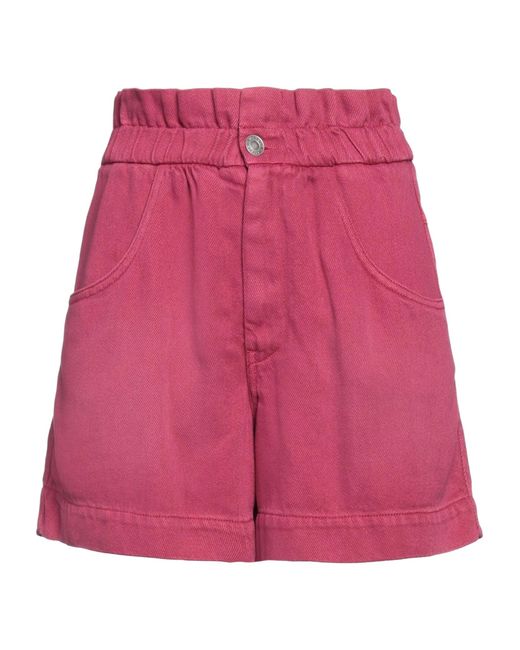 Isabel Marant Pink Denim Shorts