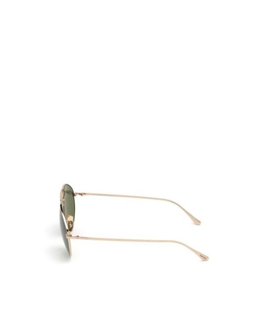 Tom Ford Green Logo Sunglasses for men