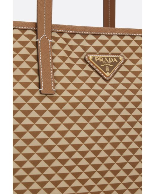 Prada Brown Re-Nylon Top Handle Bag