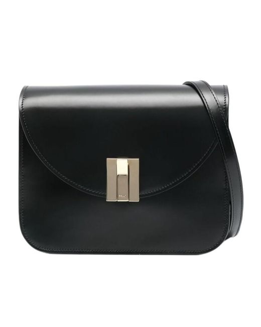 Bally Black Logo Shoulder Bag