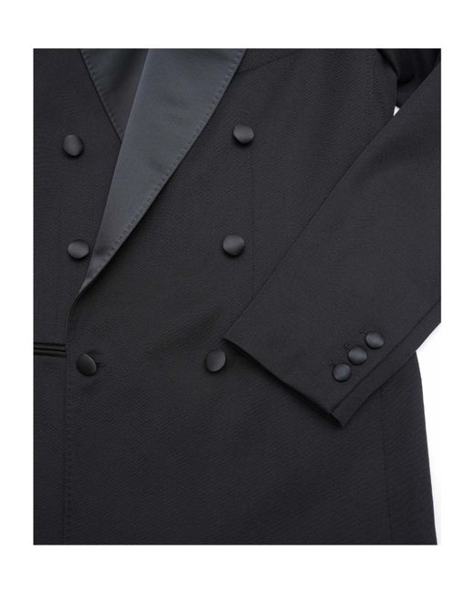 Isabel Marant Black Double-Breasted Long-Sleeved Jacket