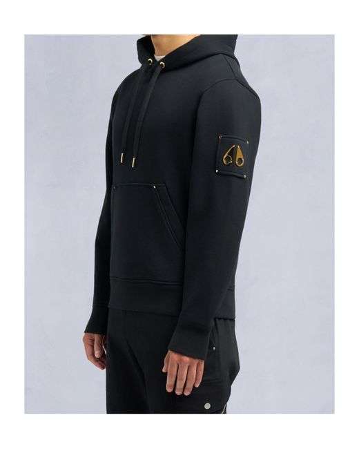 Moose Knuckles Blue Long-Sleeved Sweatshirt for men