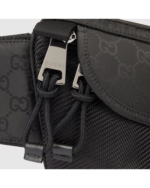 Gucci Black Small Gg Belt Bag for men