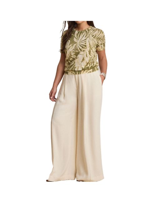 Ralph Lauren Metallic Soft Knit Top