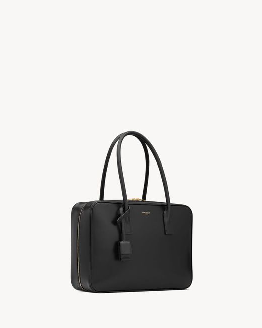 Saint Laurent Black Sac De Jour Bauletto Bag