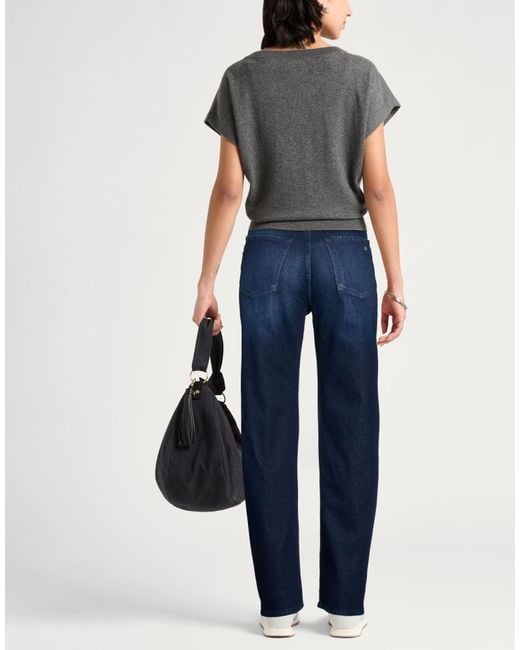 Rag & Bone Blue Minimalist Straight Leg Jeans