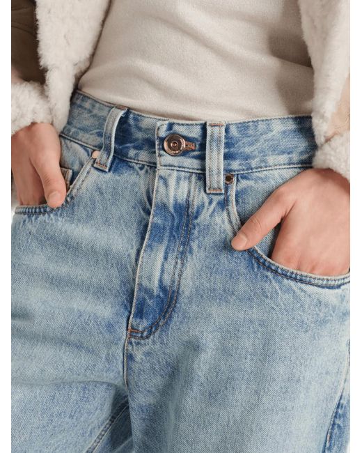 Brunello Cucinelli Blue Belt-Loop Jeans