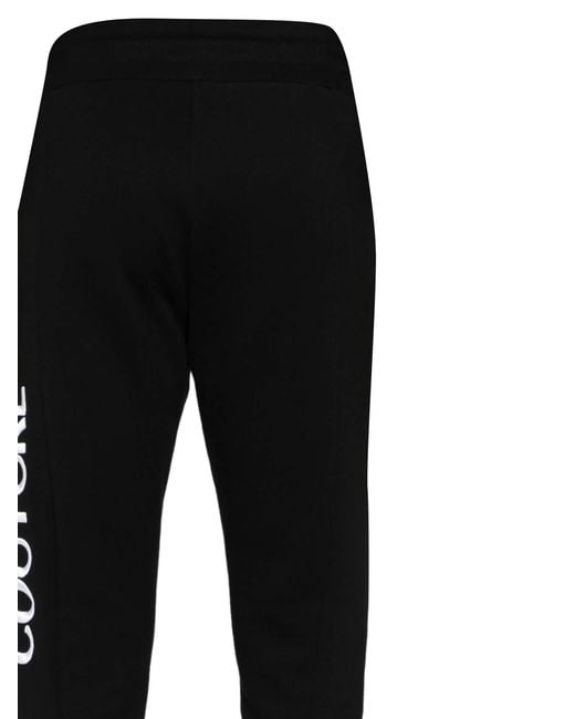 Versace Jeans Black Couture Logo Jogger Pants for men
