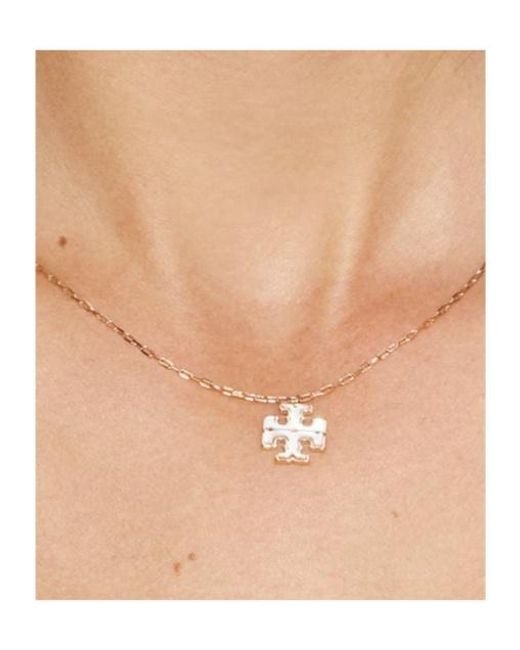 Tory Burch White Kira Necklace