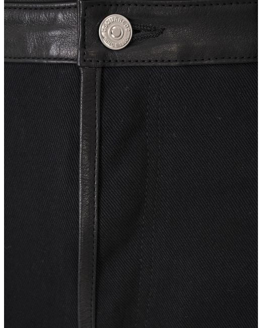 DSquared² Black Ducati X D2 Hybrid 642 Jeans for men