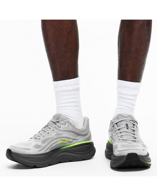 Hoka One One Green Breathable Versatile Running Shoes for men