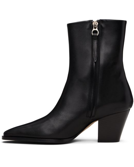 Aeyde Black Hedvig Ankle Boots