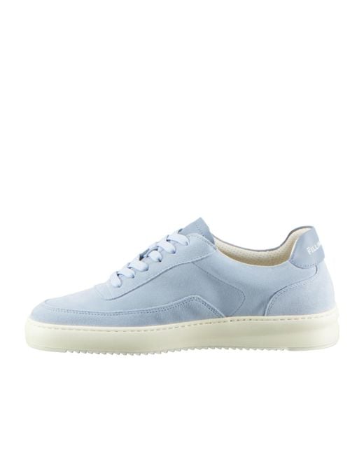 Filling Pieces Blue Round-Toe Casual Shoes for men