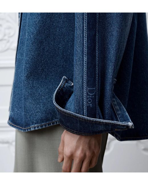 Dior Blue Overshirt for men