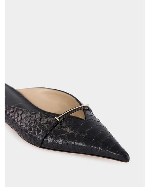 Tom Ford Black Julianne Pointed Toe Mules