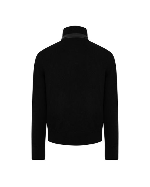 Tom Ford Black Padded Down Jacket for men