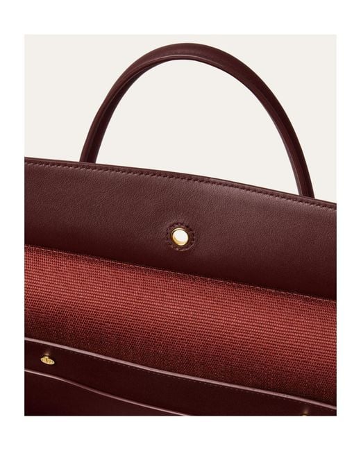 Loro Piana Red Loom Bag L32