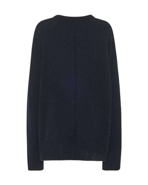 The Row Blue Sibem Wool Sweater