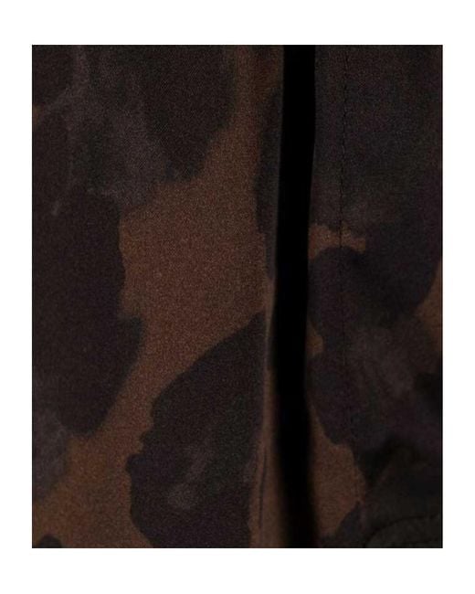 Tom Ford Black Leopard Printed Boxer Shorts for men