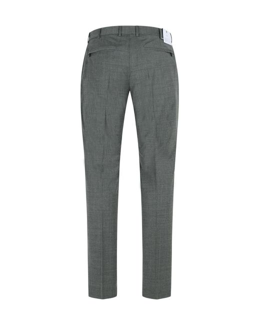 PT01 Gray Belt Loops Slacks for men