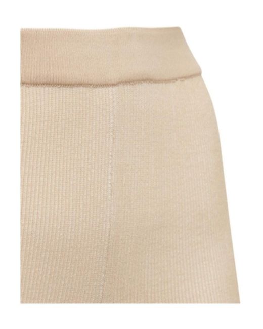 Jacquemus Natural Slim-Fit Casual Shorts