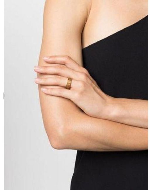 Maison Margiela Metallic Number Engraved Ring