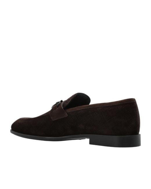Ferragamo Brown Foster Loafers for men