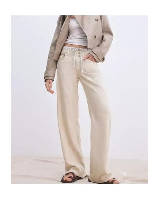 Rag & Bone Gray Belt Loop Jeans