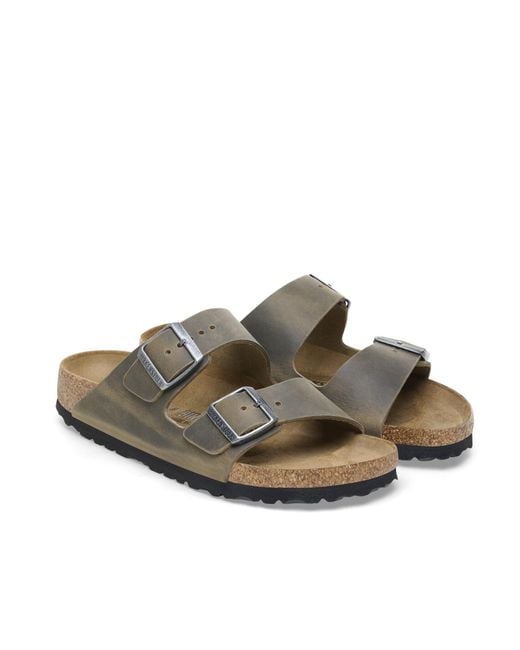 Birkenstock Brown Arizona Buckle Sandals