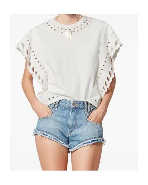 Isabel Marant White Odyle T-Shirt