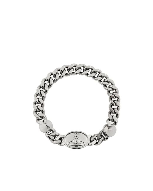 Vivienne Westwood Metallic Chester Bracelet for men