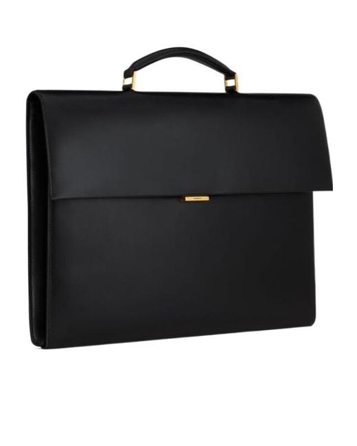 Saint Laurent Black Briefcase for men