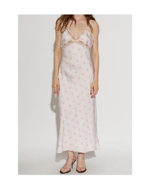 LoveShackFancy Multicolor Printed Dress