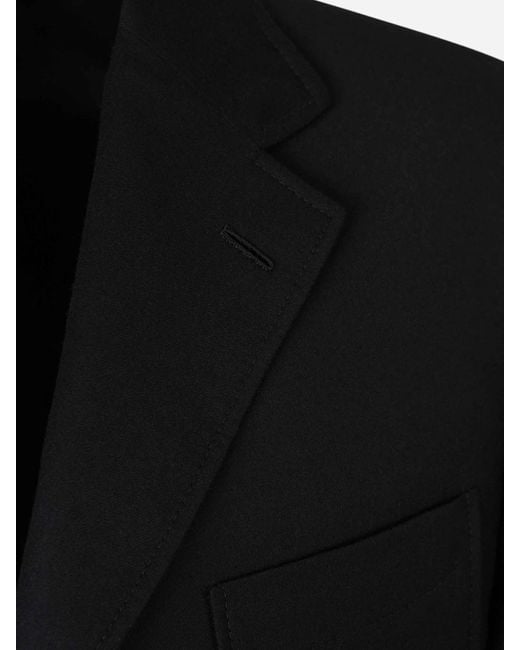 Brioni Black Wool Blazer for men