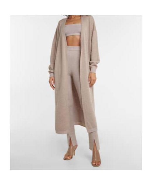 Magda Butrym Natural Wool-Blend Cardigan